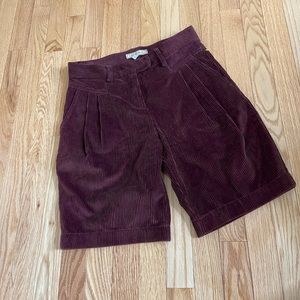 see by chloe corduroy short pants